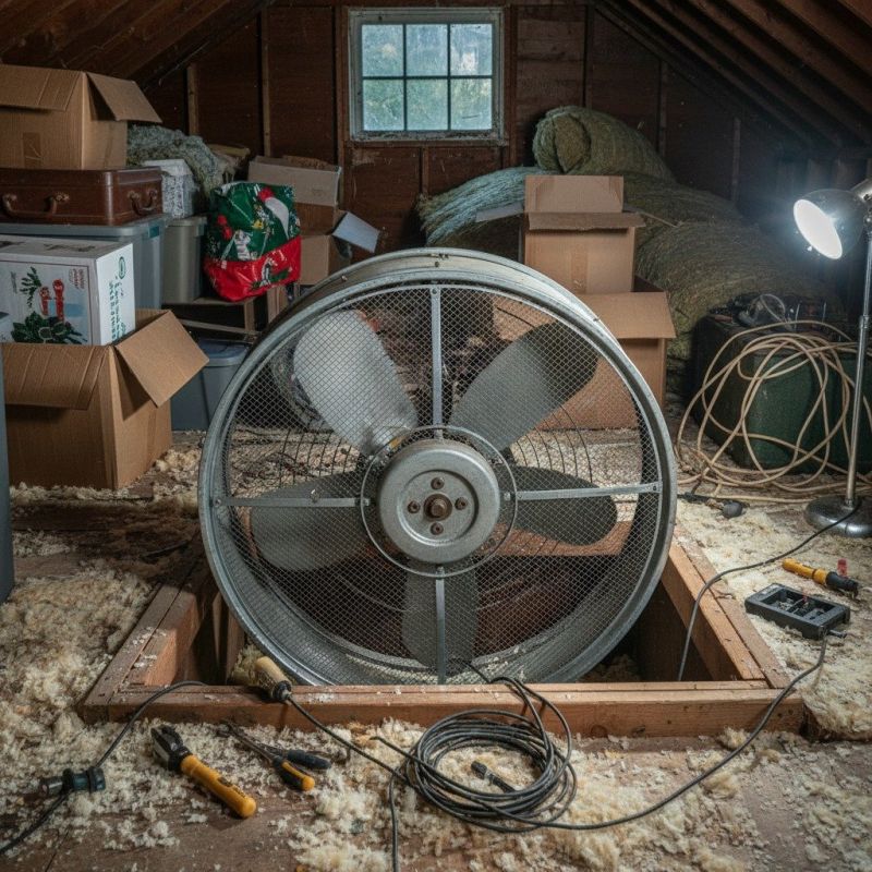 Attic Fan Motor Repair in Provo, UT